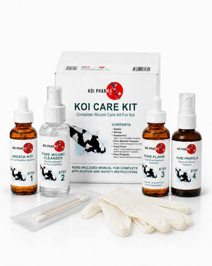 Koi Care Kit - Complete Wound Care Kit for Koi