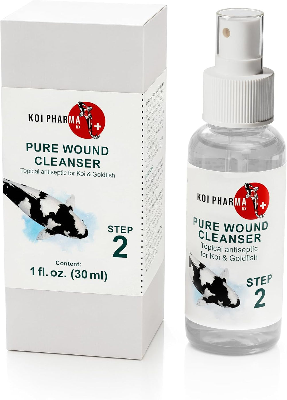 Pure Wound Cleanser - Topical Antiseptic for Koi and Goldfish
