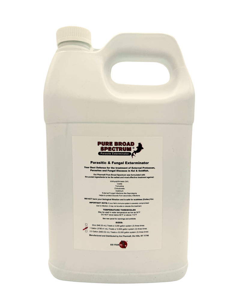 Pure Broad Spectrum Parasitic & Fungal Exterminator - Koi Fish Parasite Treatment