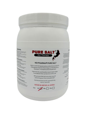 Pure Salt Koi Therapy - All-Natural Parasite and Protozoa Control Koi Salt Treatment
