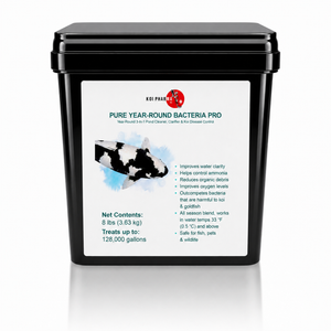 Pure Year-Round Bacteria Pro -- 3-In-1 Pond Cleaner, Clarifier & Koi Disease Control