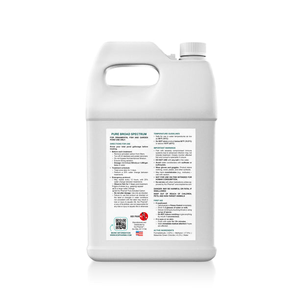 Pure Broad Spectrum Parasitic & Fungal Exterminator - Koi Fish Parasite Treatment