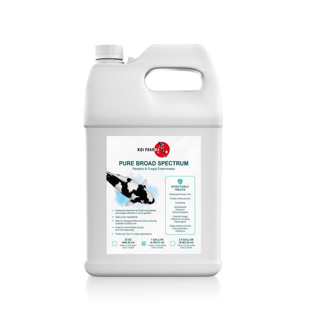 Pure Broad Spectrum Parasitic & Fungal Exterminator - Koi Fish Parasite Treatment