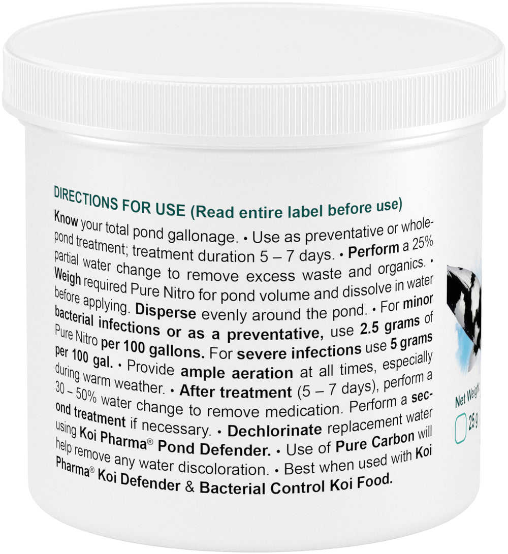 Pure Nitro - Whole Pond Bacterial Medication for Koi Health
