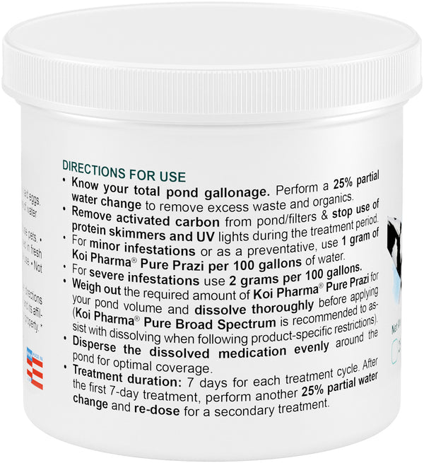 Pure Prazi The Fluke Eliminator - Effective Praziquantel Medication by KOI PHARMA®